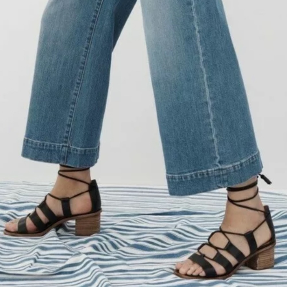Madewell Daniela 7 Wrap Sandal Black